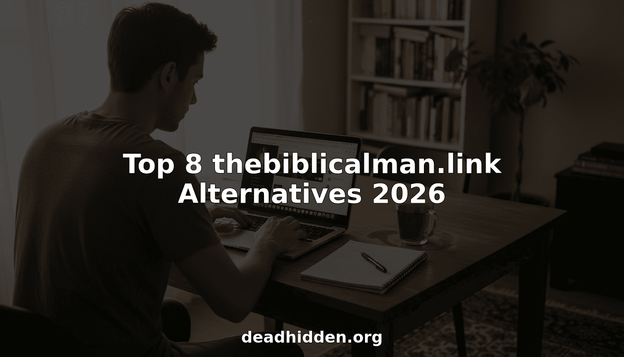 Top 8 thebiblicalman.link Alternatives 2026
