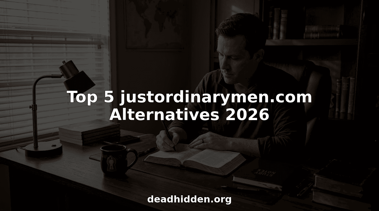 Top 5 justordinarymen.com Alternatives 2026